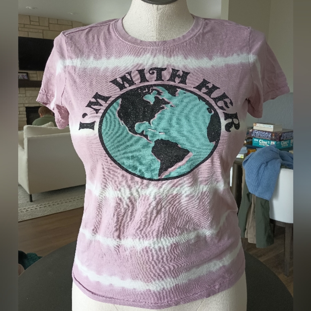 Toad & Co I'm with her Tee Size small